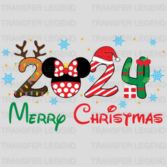 Disney Snowflakes 2024 Merry Christmas - Christmas DTF Transfer - transferlegend