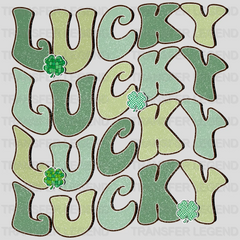 Lucky St. Patrick's Day Design - DTF heat transfer - transferlegend