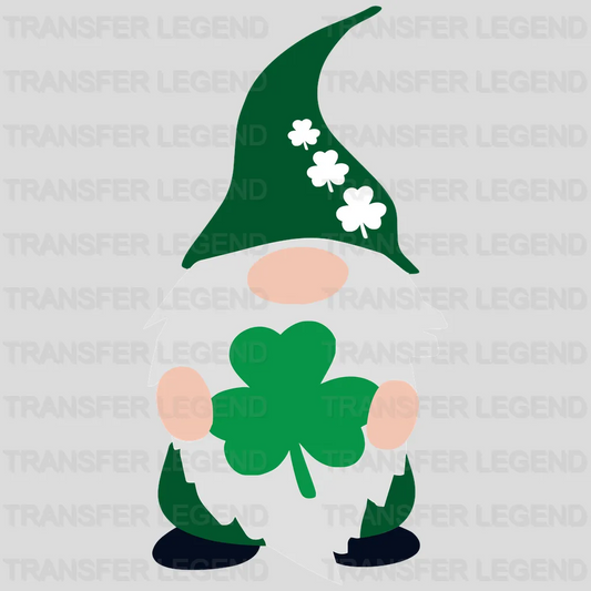 Gnomie St. Patrick's Day Design - DTF heat transfer - transferlegend