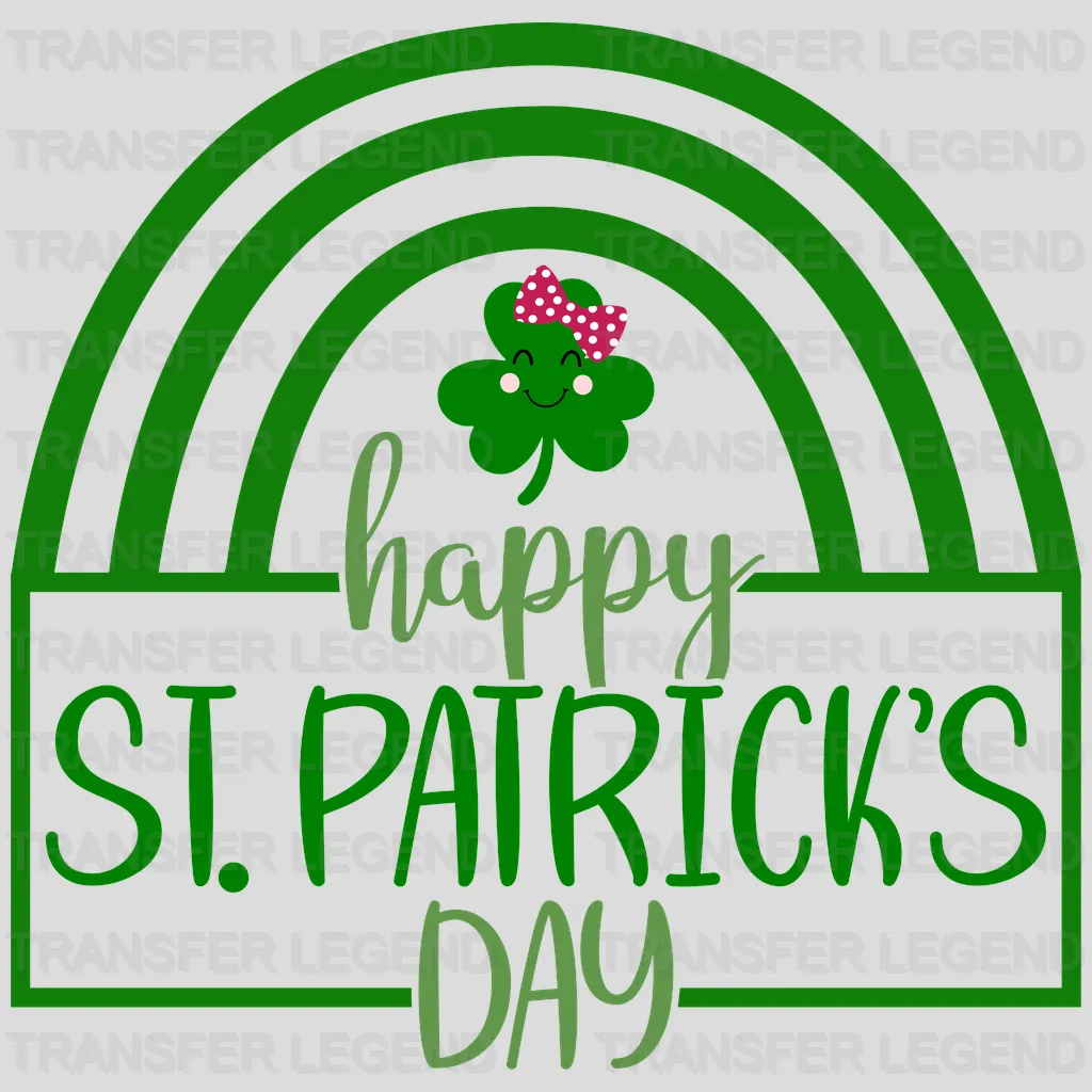 Happy St. Patrick's Day Design - DTF heat transfer - transferlegend