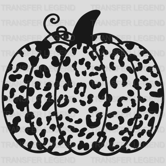 Leopard Pumpkin Design - DTF heat transfer - transferlegend