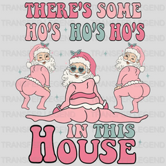 HO HO HOS IN THIS HOUSE Christmas Design - DTF heat transfer - transferlegend