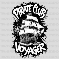 Club Voyager Pirate Design - DTF Heat Transfer - transferlegend