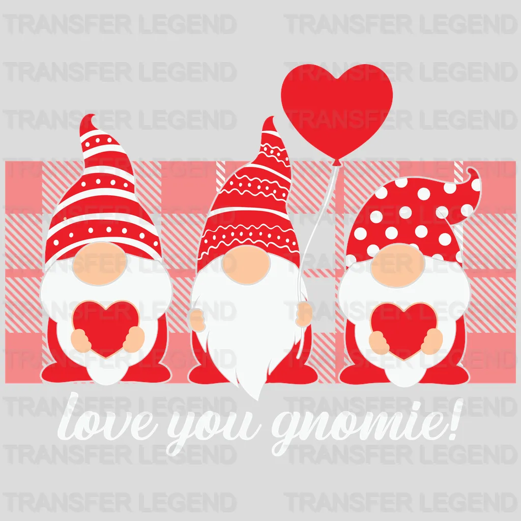 LOVE YOU GNOMIE - DTF heat transfer - transferlegend