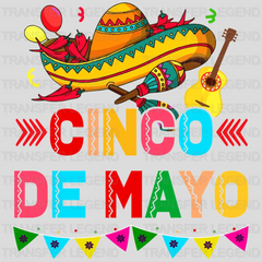 Cinco De Mayo - Cinco De Mayo DTF heat transfer - transferlegend