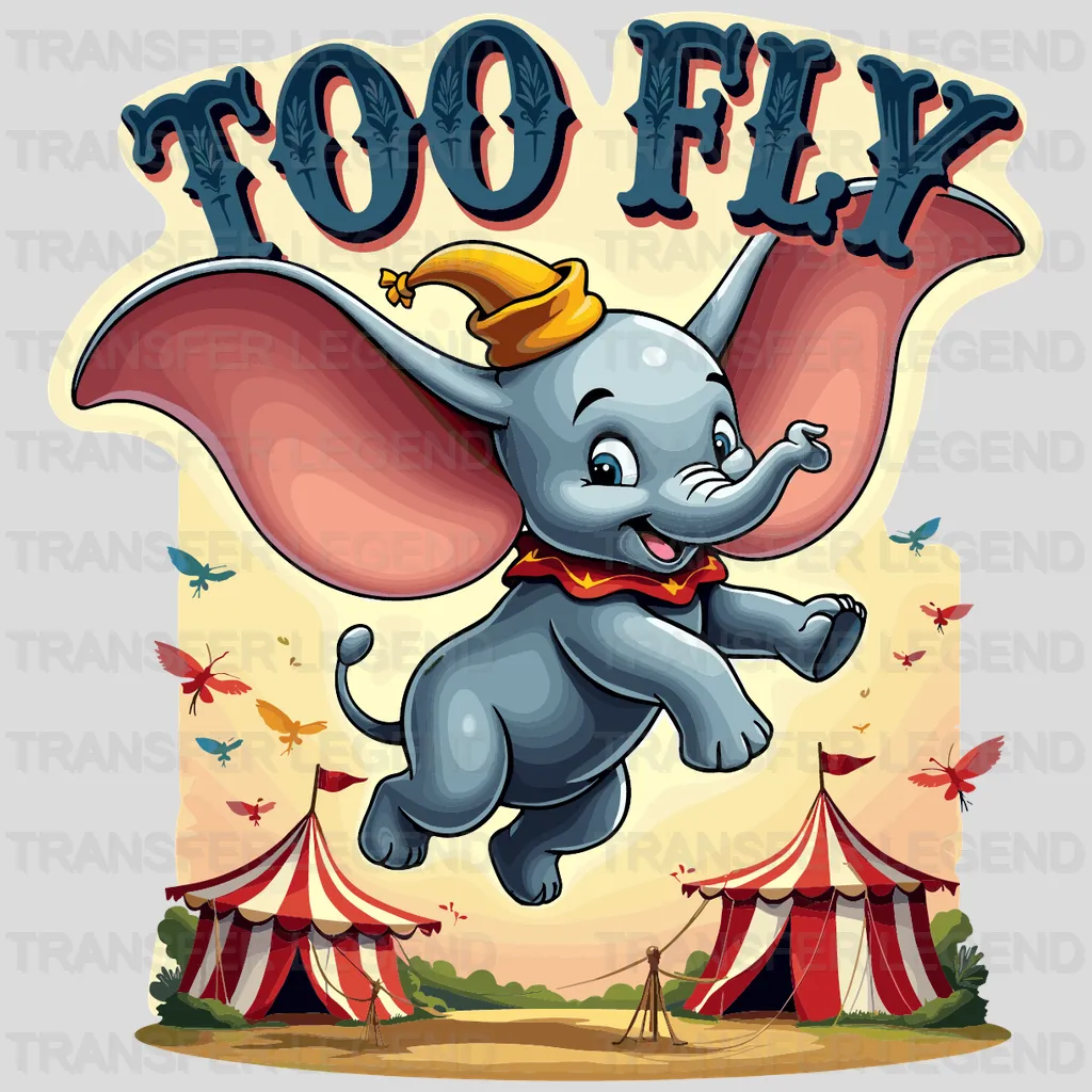Too Fly Disney Designs - DTF Heat Transfers