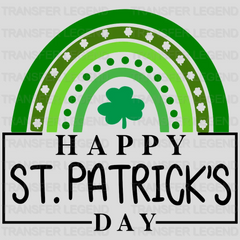 Rainbow St. Patrick's Day Design - DTF heat transfer - transferlegend