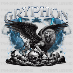 Gryphon Devil Streetwear Design - DTF Heat Transfer - transferlegend