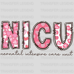 NICU Valentine's Day Design - DTF heat transfer - transferlegend