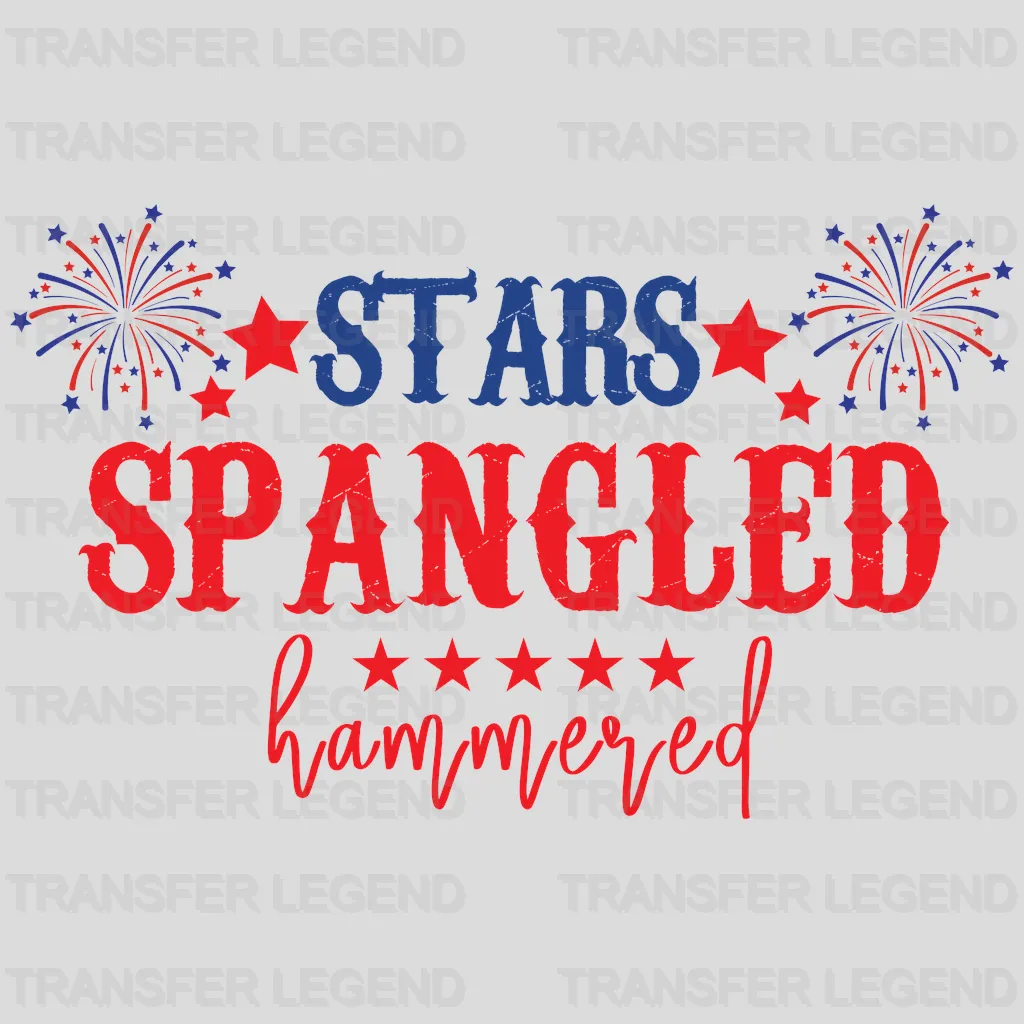 Stars Spangled DTF Transfer - transferlegend