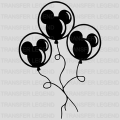 Disney Mickey Head Balloons Design - DTF heat transfer - transferlegend