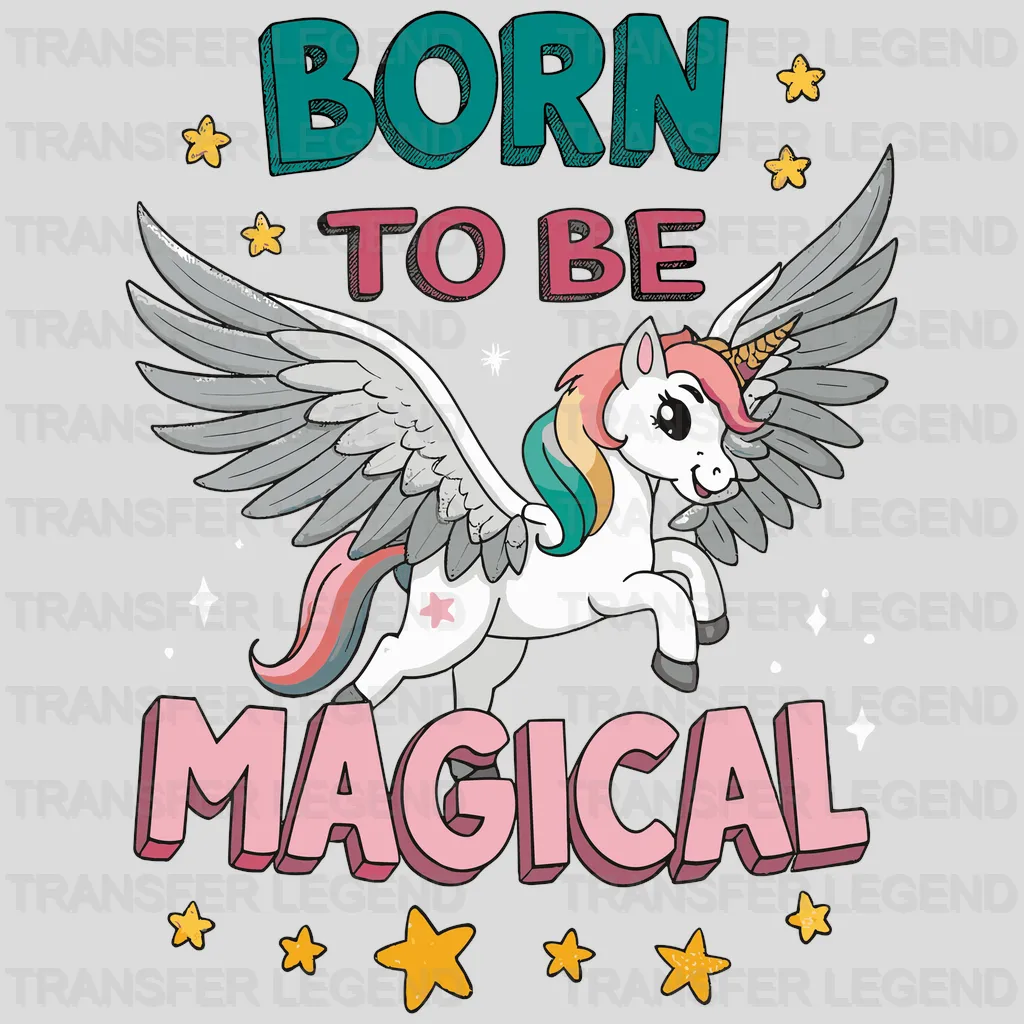 Gives Wings Unicorn Design - DTF Heat Transfers - transferlegend