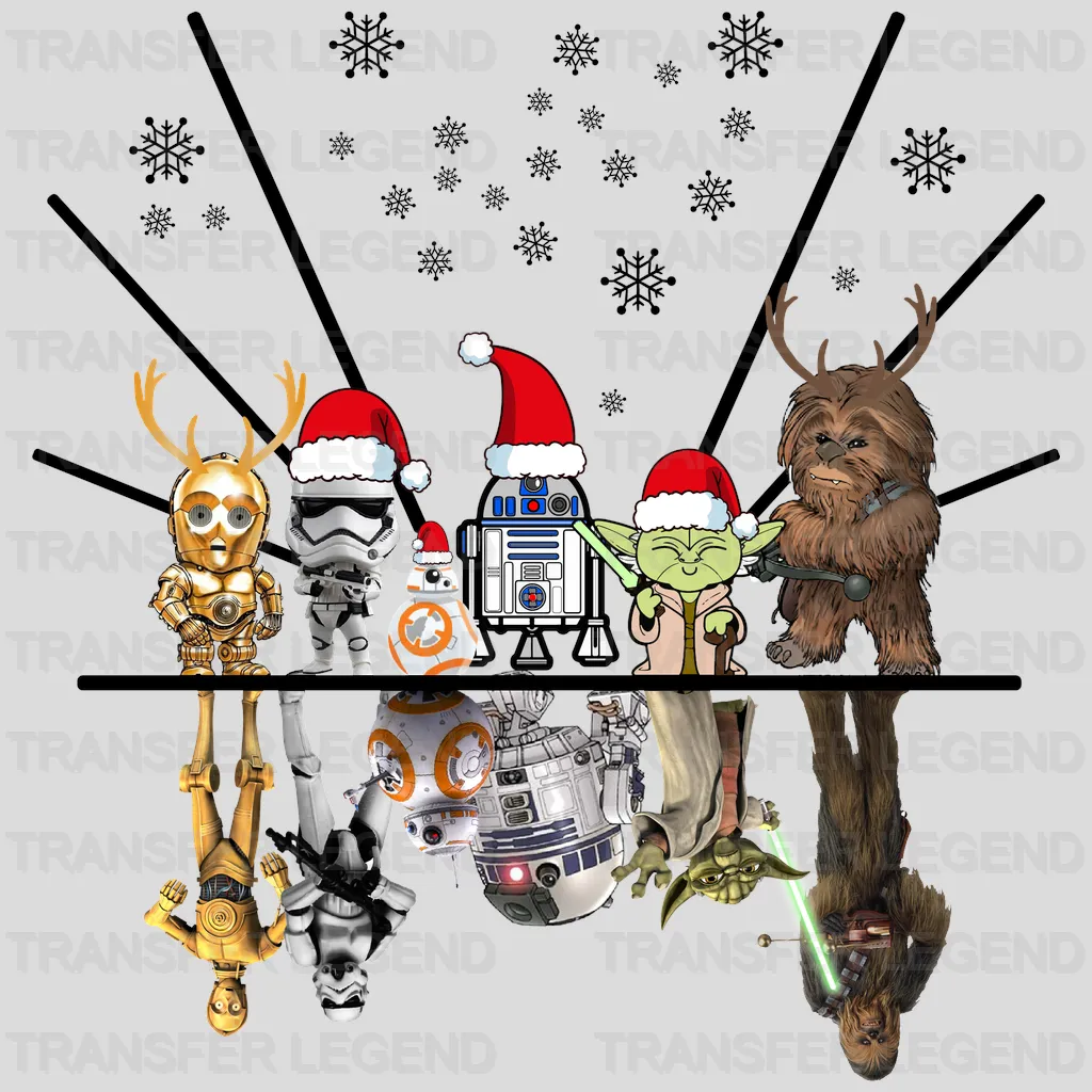 Star Wars Christmas Design - DTF heat transfer - transferlegend