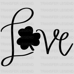 Love St. Patrick's Day Design - DTF heat transfer - transferlegend