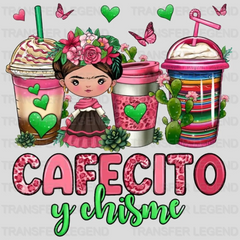 CAFECITO FRIDA Design - DTF heat transfer - transferlegend