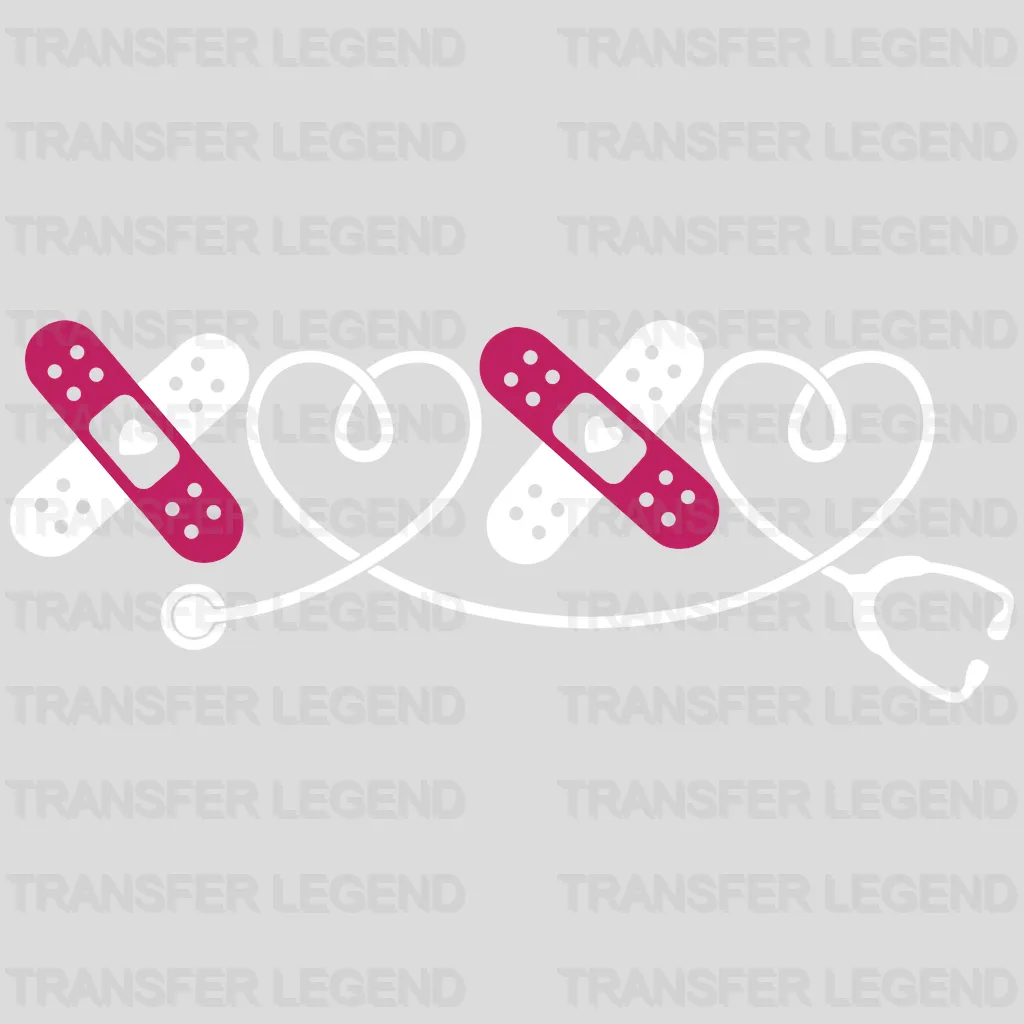 XOXO Valentine's Day Design - DTF heat transfer - transferlegend