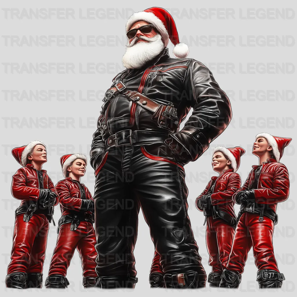 Are You Ready Santa Claus Design - DTF Heat Transfer - transferlegend