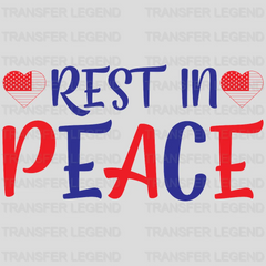 Rest In Peace - Memorial Day DTF Transfer - transferlegend