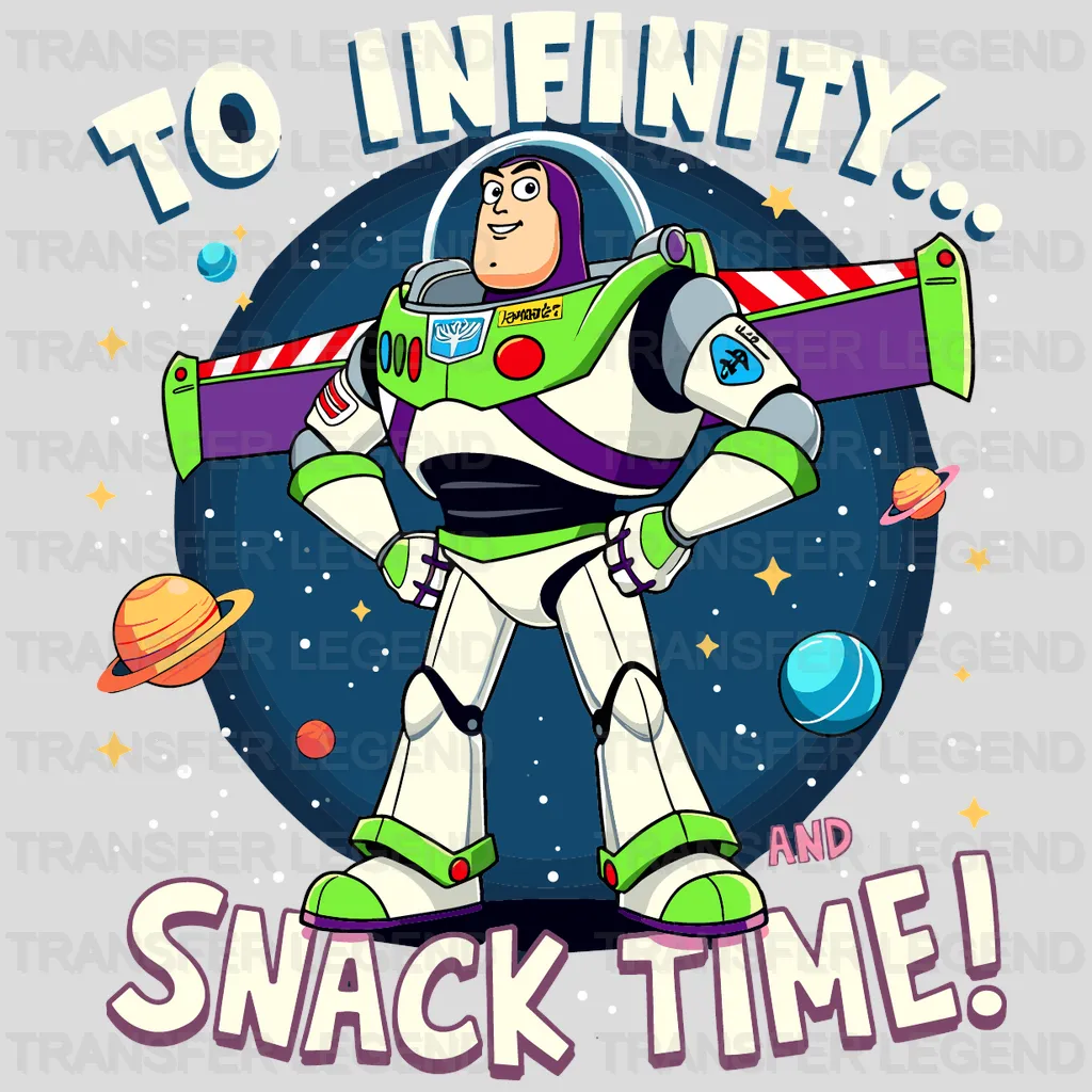 Snack Time Disney Designs - DTF Heat Transfers