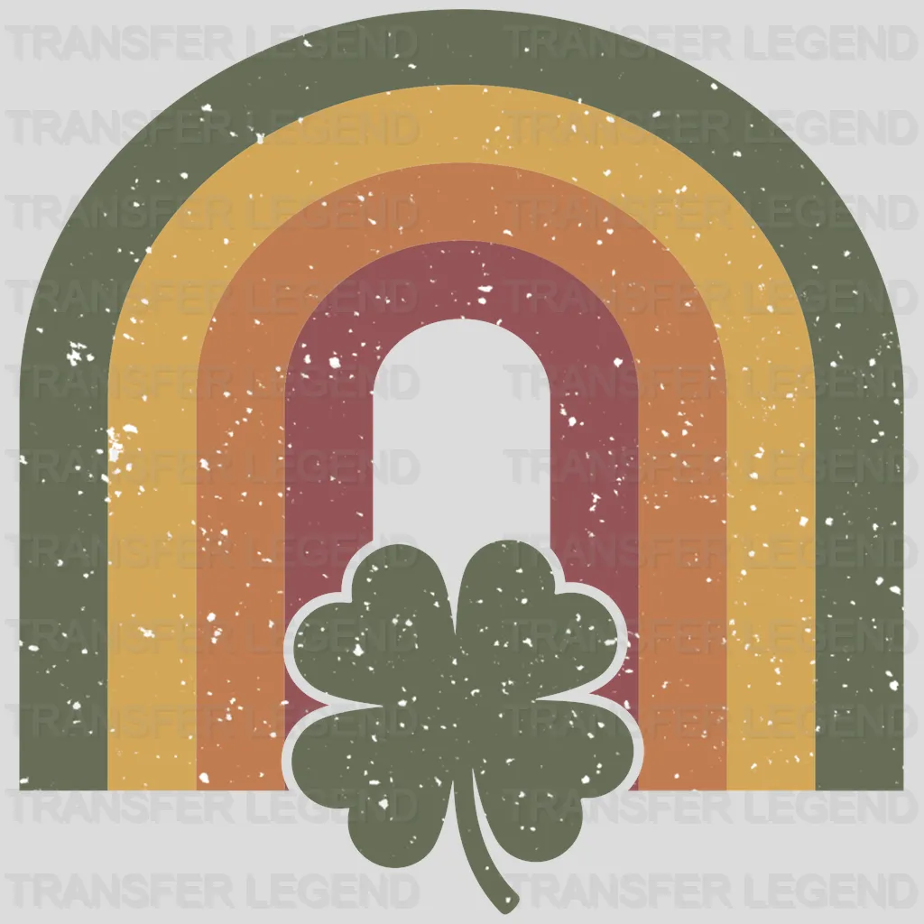 Rainbow St. Patrick's Day Design - DTF heat transfer - transferlegend