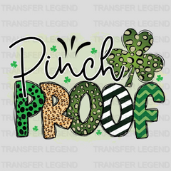 Pinch Proof St. Patrick's Day Design - DTF heat transfer - transferlegend