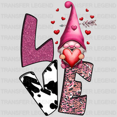 VALENTINE GNOMES LOVE - DTF heat transfer - transferlegend