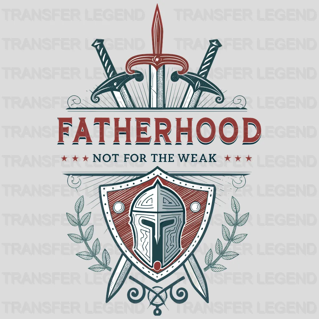 Fatherhood Fathers Day Design - DTF Heat Transfers - transferlegend