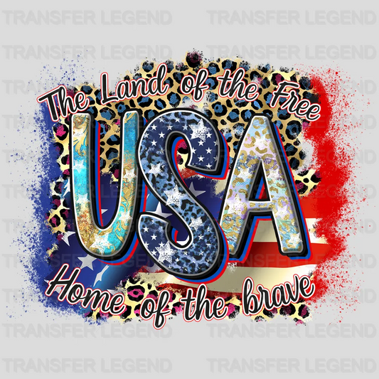 USA Home Of The Brave DTF Transfer - transferlegend