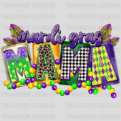 Mardi Gras Mama Design- DTF heat transfer - transferlegend