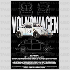 Volkswagen L87 117 Modello 1963 Cars Design - DTF Heat Transfer - transferlegend