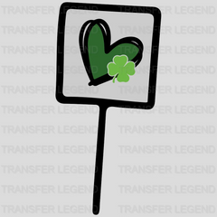 Love Sign St. Patrick's Day Design - DTF heat transfer - transferlegend