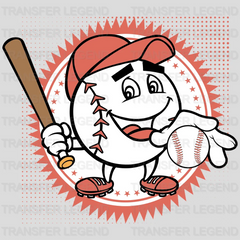 Baseball Ball DTF Transfer - transferlegend