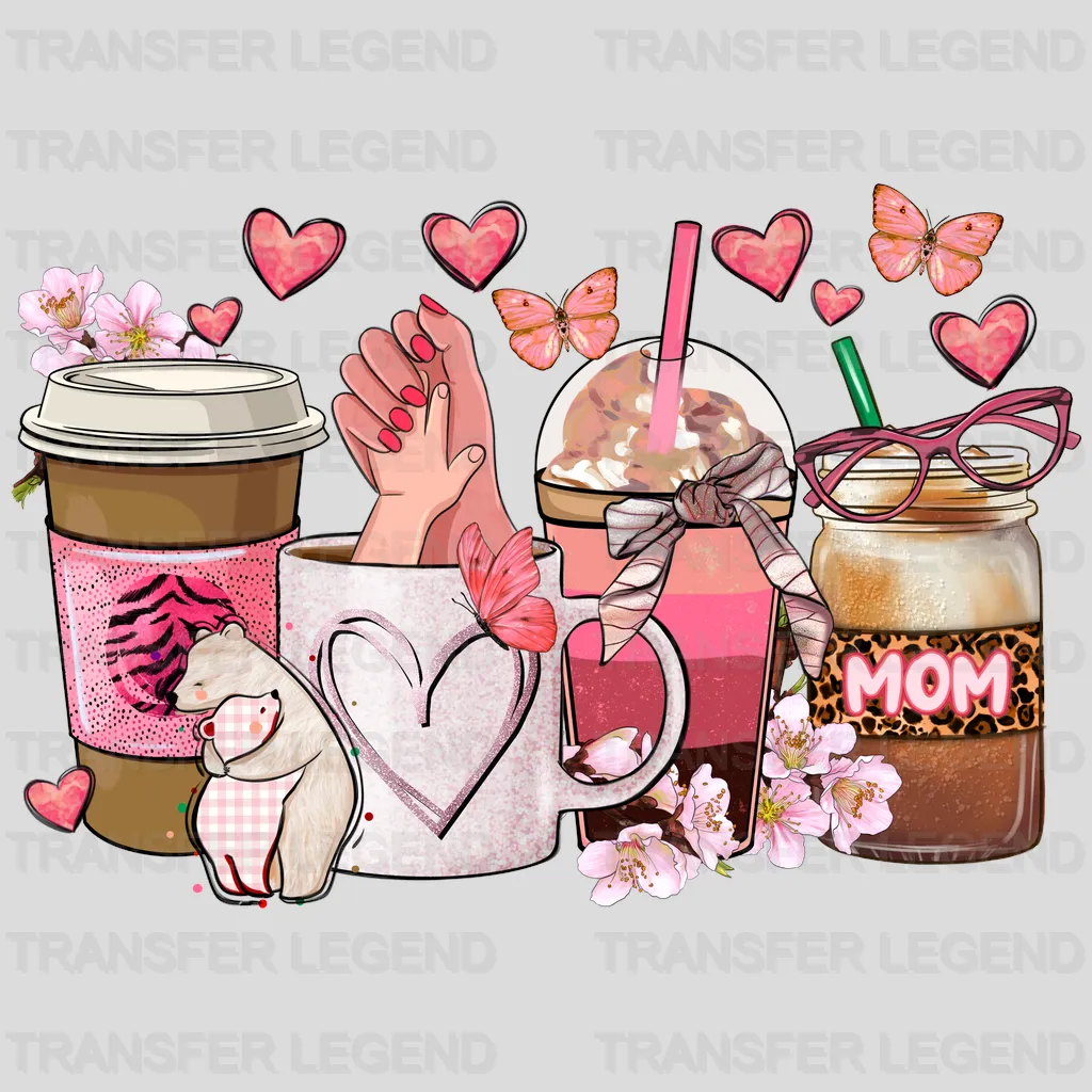 Cups - Mothers Day - DTF Transfer - transferlegend