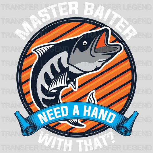 Need A Hand With That - Fish Design DTF Heat Transfer - transferlegend