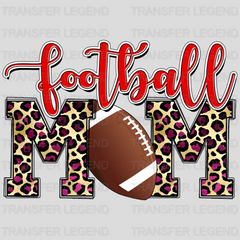 Football Mom Mom Leopard DTF Transfer - transferlegend