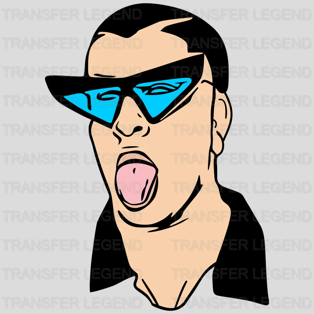 Bad Bunny Design - DTF heat transfer - transferlegend