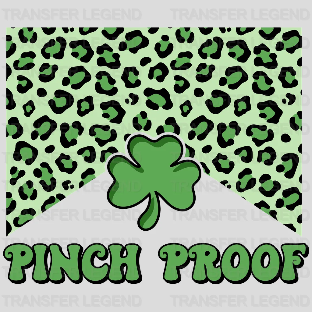 Pinch Proof St. Patrick's Day Design - DTF heat transfer - transferlegend