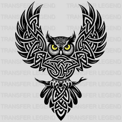 Viking Owl Nordic Design - DTF Heat Transfer - transferlegend