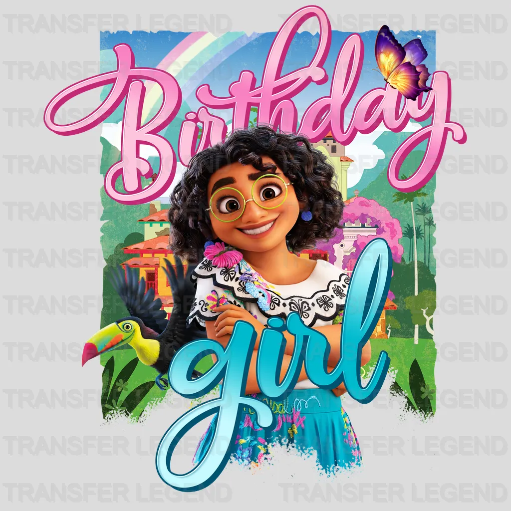 Encanto Birthday Girl Design - DTF heat transfer - transferlegend