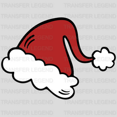 Christmas Santas Hat Design - DTF heat transfer - transferlegend