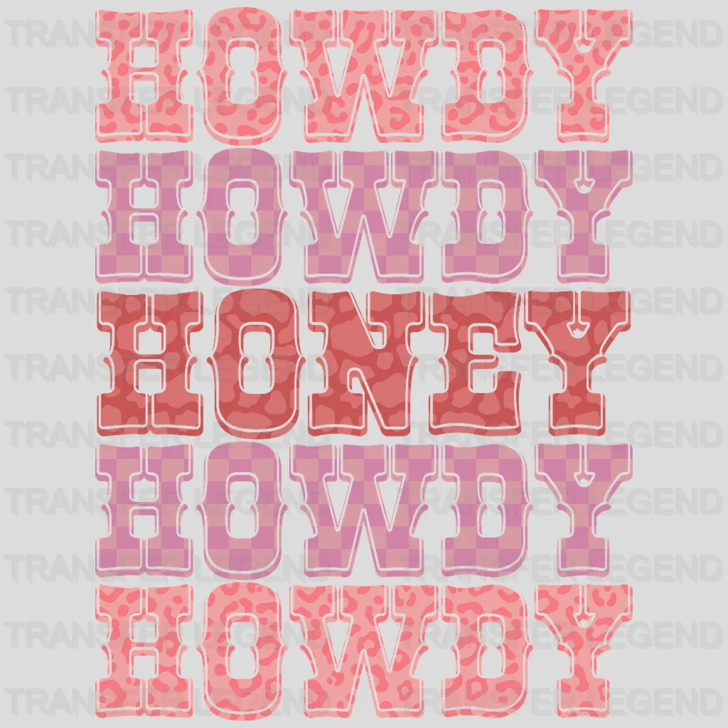 HOWDY HONEY - DTF heat transfer - transferlegend