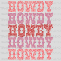 HOWDY HONEY - DTF heat transfer - transferlegend