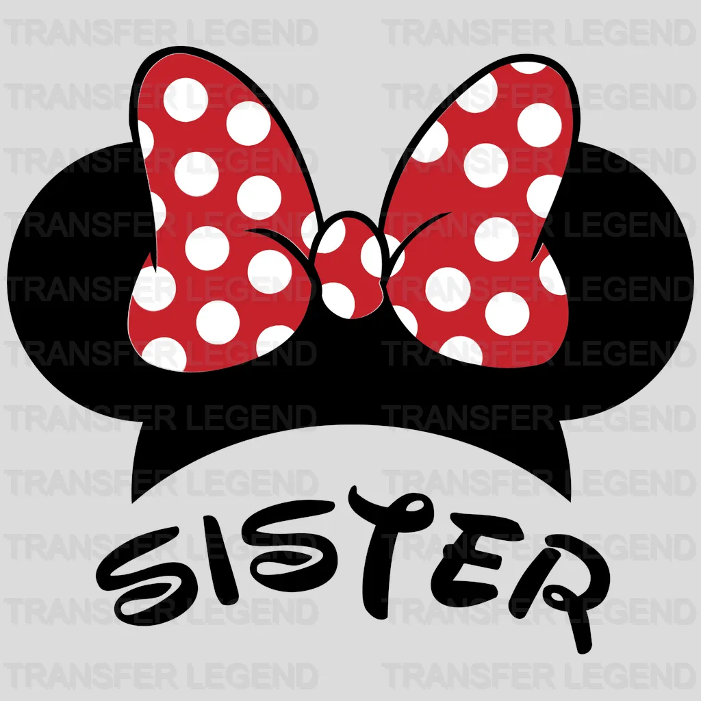 Family Group Monogram Design - DTF heat transfer - transferlegend