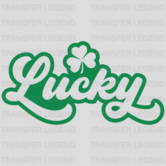 Lucky St. Patrick's Day Design - DTF heat transfer - transferlegend