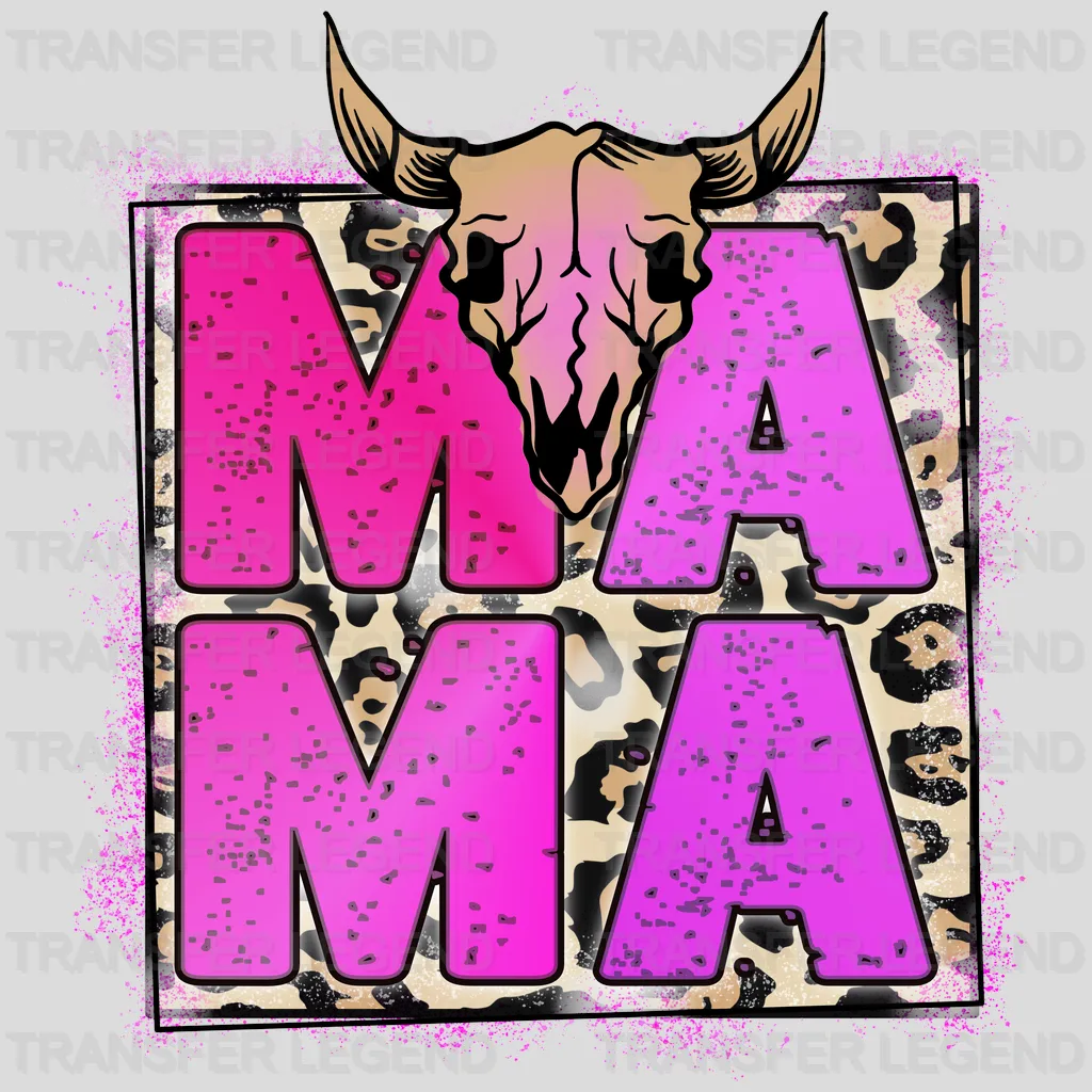 MAMA - Mothers Day  - Funny Mom - Design - DTF heat transfer - transferlegend