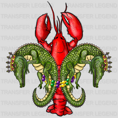 Mardi Gras Design- Mardi Gras DTF heat transfer - transferlegend