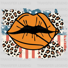 Basketball Lip DTF Transfer - transferlegend