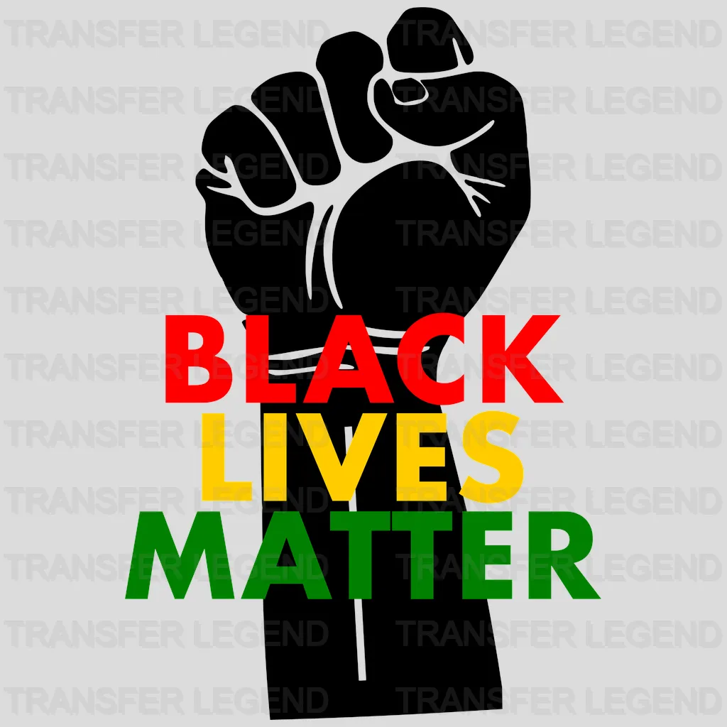 Black Lives Matter BLM design- DTF heat transfer - transferlegend