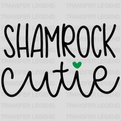 Shamrock Cutie St. Patrick's Day Design - DTF heat transfer - transferlegend