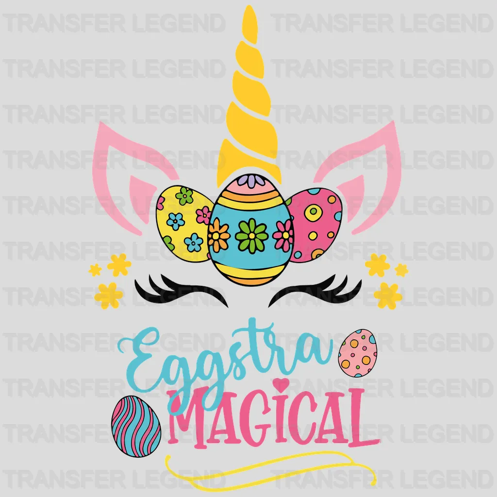 Eggstra Magical Easter Design - DTF heat transfer - transferlegend